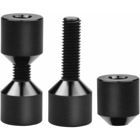 2 goupilles de bride à 2 trous, diamètre 1 1/8 po, en alliage d'aluminium, pour trous de boulons de 3/8 à 1 po (1/5)