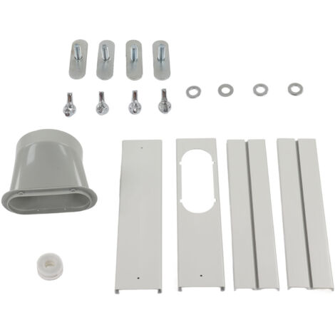 Kit de fenêtre de climatiseur Portable amélioré, déflecteur d'unité AC réglable sans couture pour Tube de 150mm