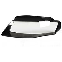 Couvercle de lentille de phare avant, Protection UV, coque de lentille de phare transparente de remplacement pour A4 B8 2009 – 2012 gauche 8K0941029C 8K0941029AQ