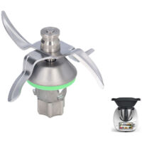 Couteau Lame De Rechange QWORK Acier Inoxydable Pour Thermomix TM5 TM6
