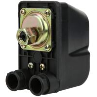 Sjlerst – Pressostat d'eau Pm5 – Contrôleur de pression automatique – Plage de pression 1.0-5.0 bar – Installation facile pour pompes de jardin