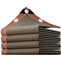 3x4m Filet Protection Solaire 95% UV Tissu D'Ombrage, Toile d'ombrage de Serres Coupe-Ventpour La Couverture VéGéTale/Serre/Jardin/Pergola/Patio Lawn/Pet House