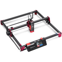 SJLERST Graveur laser, 10W effet laser découpeuse gravure laser, gravure laser sur métal, gravure et découpe rapides en Bois, zone travail 400 mm x 435 mm