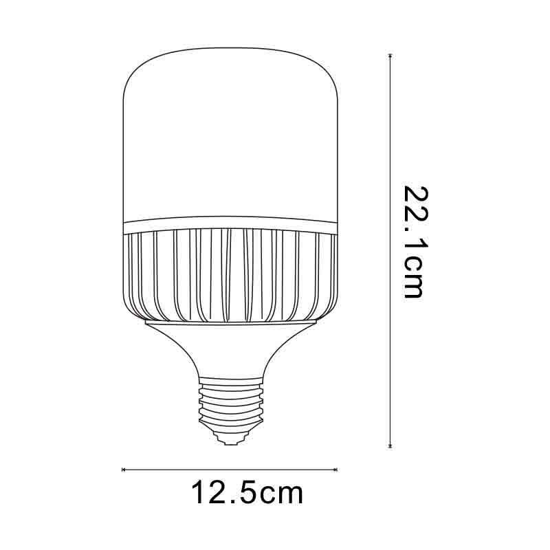 IluminaShop Bombilla LED E27 R80 12W Blanco Frio 6000K