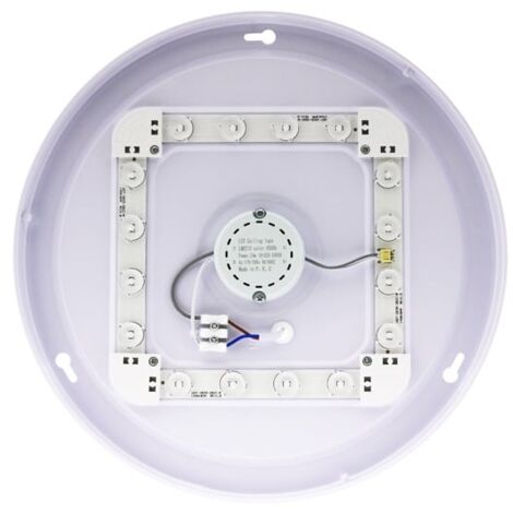 IluminaShop - Plafon LED Circular Ice 24W  Blanco Frio 6500K