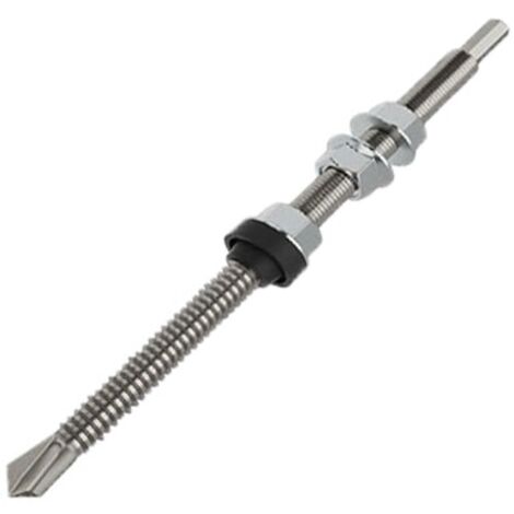 Tornillo Suspensión M10x300mm Roscachapa  Gris   IluminaShop