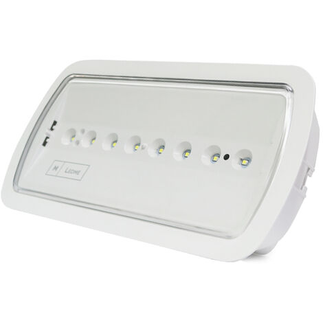 IluminaShop - Emergencia LED 400Lm 4W con AutoTest (1/4)