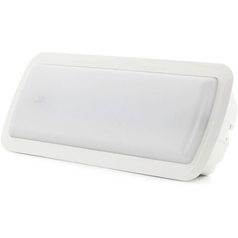 IluminaShop - Emergencia LED 400Lm 4W con AutoTest Permanente / No Permanente