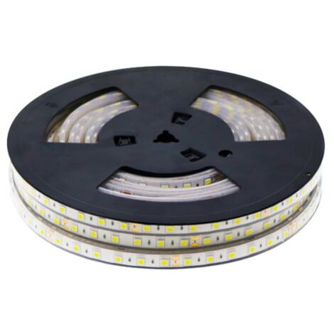 IluminaShop - Tira de LED 240W 24V DC SMD5050 60 LED/m 12W/m IP68 (20 Metros) Blanco Frio 8000K