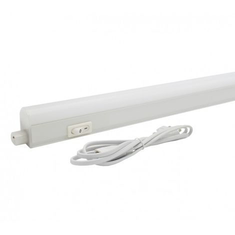 Regleta LED T5 10W 600 MM - Enlazable • IluminaShop