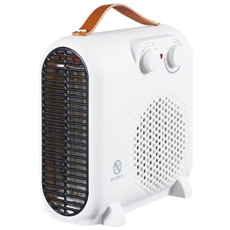 IluminaShop - Calefactor Vertical / Horizontal Blanco 2000W