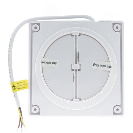 IluminaShop - Extractor de Banos Cocinas 14W 100Ø Silencioso 78 m3/hora