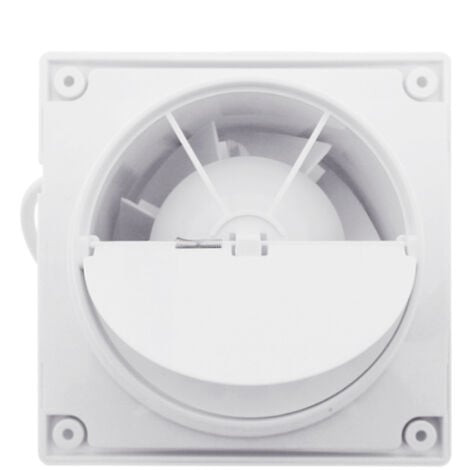 IluminaShop - Extractor de Banos Cocinas 14W 100Ø Silencioso 78 m3/hora