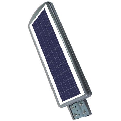 Farola solar 200W panel orientable 6000K exterior ion-litio