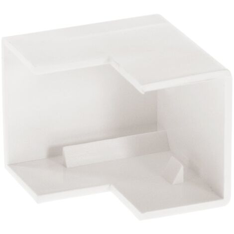 IluminaShop - Angulo Exterior para Mini Canaleta Electrica 25x17 Mm