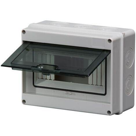 IluminaShop - Cuadro Electrico de Superficie para 8 Modulos de Superficie IP65 (1/5)