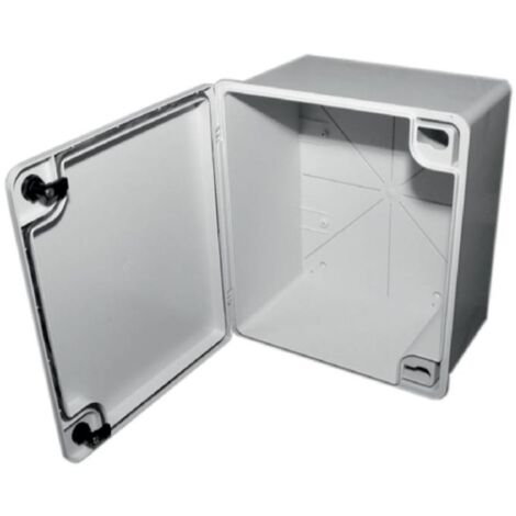 IluminaShop - Caja para Contadores con Puerta Cerradura de Seguridad y Llave 330x280x195