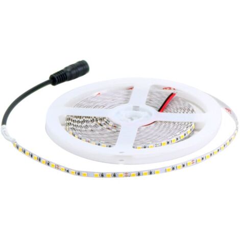 IluminaShop - Tira de LED 45W 24V DC SMD2835 120LED/m 9W/m IP20 Ultra Slim (5 metros)  Blanco Frio 6000K (1/2)