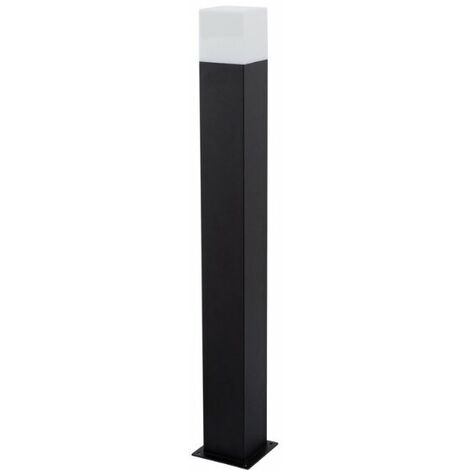 IluminaShop - Baliza Negra Black Edition para Exterior Jardin 1XE27 740mm IP54