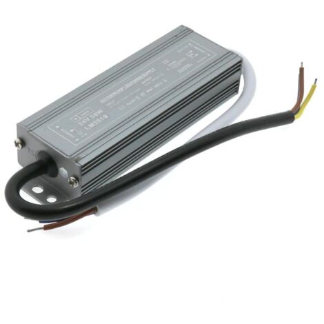 IluminaShop - Fuente de Alimentacion Para Tiras LED 36W 24VDC IP65 (1/2)