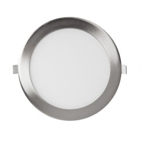 IluminaShop - Downlight panel LED Circular Niquel 24W IP44 CCT 3000+4000+6000