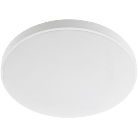 IluminaShop - Plafon LED Circular Sense 50W  IP44 5000 Lumenes, Bano, Cocina, Balcon  Blanco Neutro 4500K