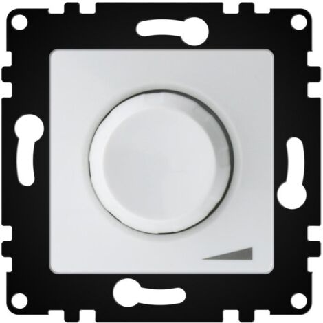 IluminaShop - Potenciometro Regulador LED Blanco 0600W Triac IP20 Serie wLux (1/3)