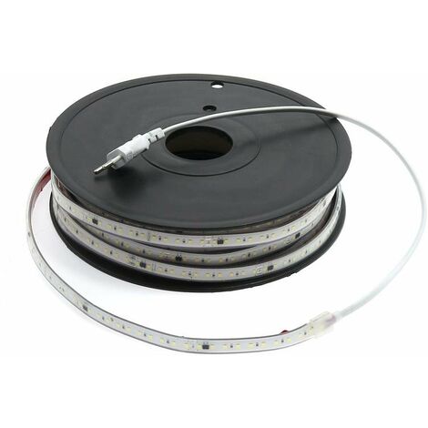Tira de LED 240W 220VAC SMD2835 110LED/m 12W/m IP67 Sin Rectificador (20 metros) Blanco Cálido 2300K | IluminaShop (1/2)