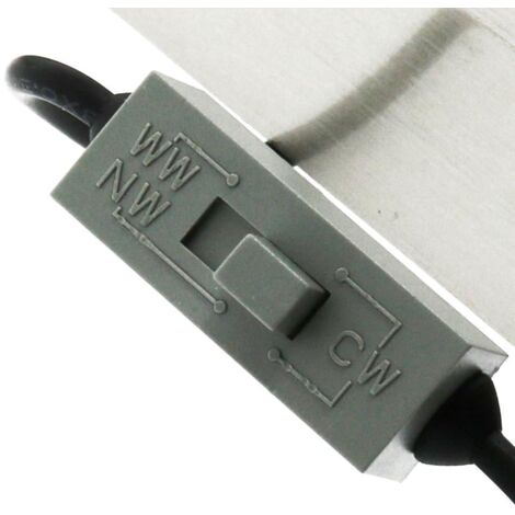 LED Einbaustrahler Quadratisch, 6 W, Dimmbar, CCT (3000K/4000K/6000K), IP44, Für Decken
