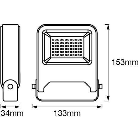 IluminaShop - Foco Proyector LED 20W LEDVANCEOSRAM ENDURA 85lm/W IP65 1700LM  Blanco Neutro 4000K
