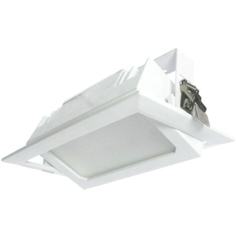 IluminaShop - Foco Proyector LED Nomis Rectangular Basculante 36W CCT Seleccionable  3000+4000+6000