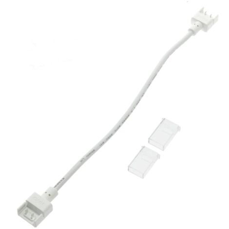 IluminaShop - Conector Intermedio con Cable para Tira LED IP68 10mm 2Pin