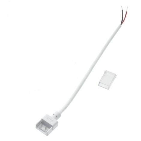 IluminaShop - Conector Inicio con Cable para Tira LED IP68 10mm 2Pin (1/3)