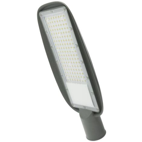 IluminaShop - Farola LED Grey para Alumbrado Publico 100W IP65 Lumileds Blanco Calido 2700K