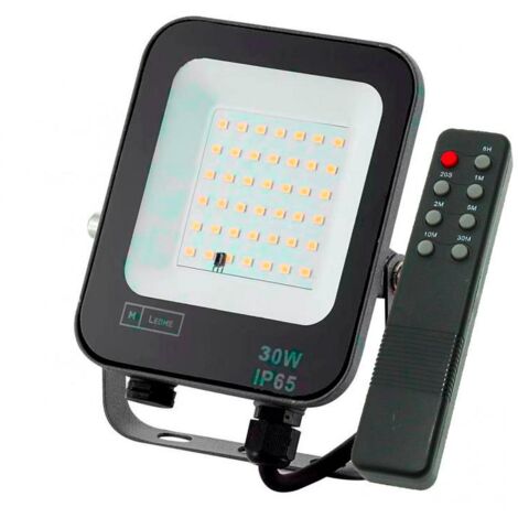 IluminaShop - Foco Proyector LED SMD Mini On 30W con Detector de Movimiento IP65 Blanco Frio 6000K (1/5)