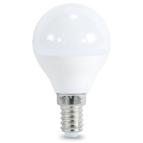 IluminaShop - Bombilla LED E14 G45 6W ECO Line  Blanco Neutro 4200K