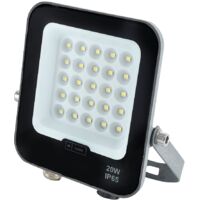 IluminaShop - Foco Proyector LED SMD 20W 2400LM Chip Osram Mini On Plus Regulable IP65 Blanco Neutro 4000K