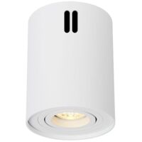 IluminaShop - Plafon de Superficie Basculante Circular Blanco para GU10