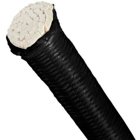 Elastisches Gummiseil 9 Mm X 25 M, Schwarz – UV-beständig Für Planen, Carports, Poolabdeckungen