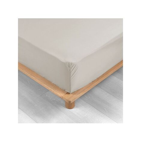 Drap housse - 90 x 190 cm - Percale - 78 fils - Uni