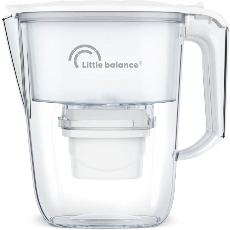 Carafe Filtrante Philips 2,6L Blanche Avec Timer Digital Et 1 Filtre Microfiltration - Modèle WP2933