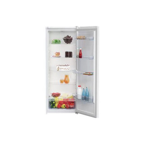 Beko – Réfrigérateur 1 porte 54cm 252L – Volume utile 252L – Type de froid statique – Émissions sonores 38 dB – Installation flexible - RSSE265K40WN