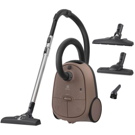 Electrolux – Aspirateur traîneau avec sac – Puissance 550 W – Niveau sonore 73 dB – Brosse Dust Magnet Silent – Capacité 3,5 L – Rayon d'action 12 m – EB61C3WBF