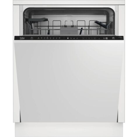 Beko – Lave-vaisselle tout intégré 60 cm – 14 couverts – Classe énergétique C – Niveau sonore 44 dB – 8 programmes – Départ différé