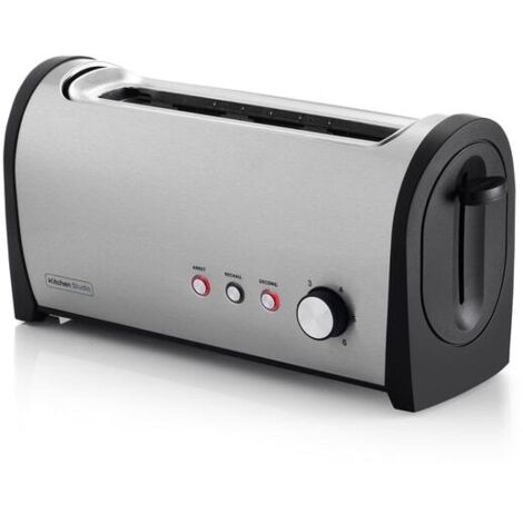 1000 W-1 Fente 25 Cm -th-décongélation Et Réchauffage-corps Finition Inox Brossé - Kitchenchef