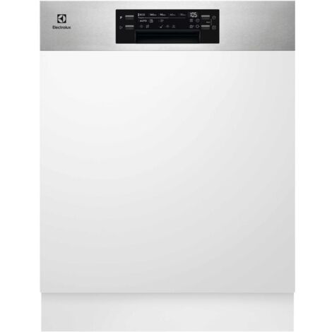 Electrolux – Lave-vaisselle intégré 60 cm – 14 couverts – Classe énergétique D – 42 dB – 8 programmes – Départ différé – EEM48300IX
