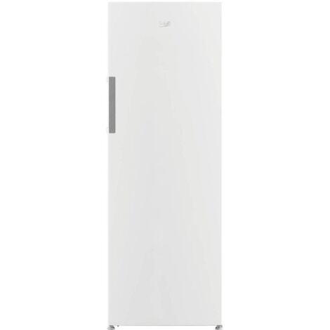 Beko – Réfrigérateur monoporte 367 litres – Froid statique – Niveau sonore 38 dB – Design blanc élégant pour cuisine moderne - RSSE415M41WN