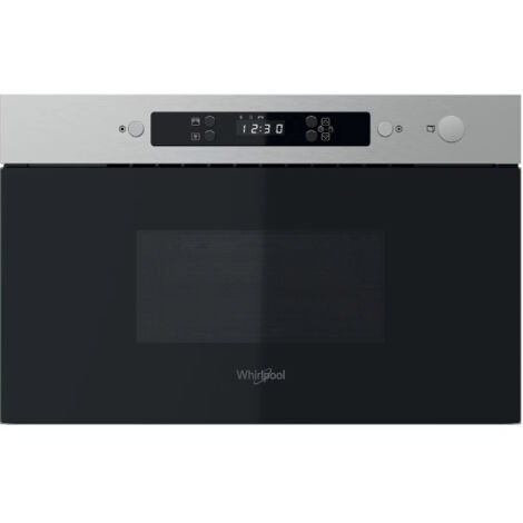 Whirlpool – Micro-ondes encastrable monofonction 22L – Puissance 750W – Double émission d’ondes 3D System – Décongélation rapide Jet Defrost - MBNA900X