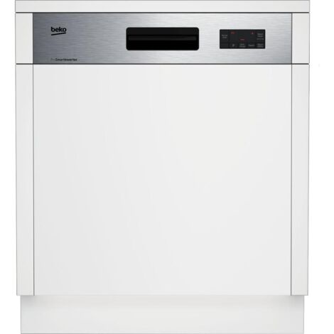 Beko – Lave-vaisselle intégrable 60cm 13 couverts 47dB – Acier inoxydable – Séchage par condensation – Démarrage différé – PDSN25311X