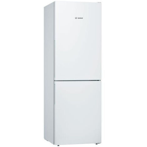 Bosch – Réfrigérateur combiné 289L – Froid brassé – Classe A++ – 60cm – Technologie LowFrost – Compartiment VitaFresh – 39 dB(A) - KGV33VWEAS